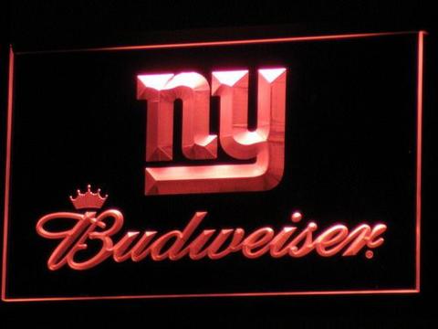 New York Giants Budweiser LED Neon Sign